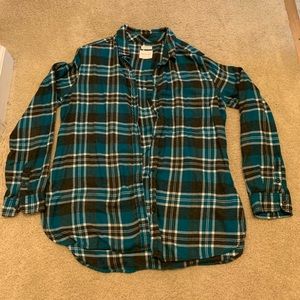 American Eagle Lds Flannel shirt L
